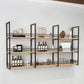 11.81"W Bookshelf Industrial Style Wall Mounted Bookcase for Home Office Clearhalo 'Bookcases' 'furn' 'furn_bookcases' 'Furniture' 'furniture_bookcases' 'kitchen' 'kitchen_bookcases' 'Living Room Furniture' 'Office Furniture' 1200x1200_eee01d58-f254-4263-9395-d7653f62e9cf