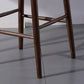 Faux Leather Dining Stools Industrial Style Bar Stool with Solid Wood Base Clearhalo 'Bar Furniture' 'Bar Stools' 'bar_stools' 'furn' 'furn_bar_stools' 'Furniture' 'Kitchen & Dining Furniture' 1200x1200_eee06fff-e457-43a8-8c6c-7f3d5c7b318c
