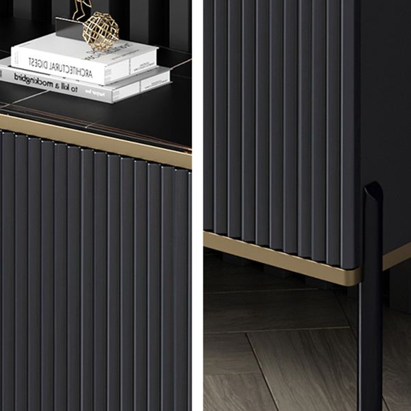 Glam Sideboard Stone Top Sideboard mit Tür für Wohnzimmer