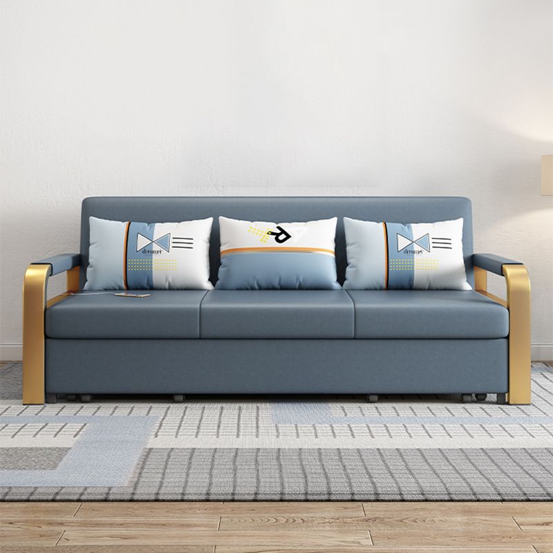 枕が含まれていました布団ソファベッドスクエアアームアーム布団スリーパーソファ