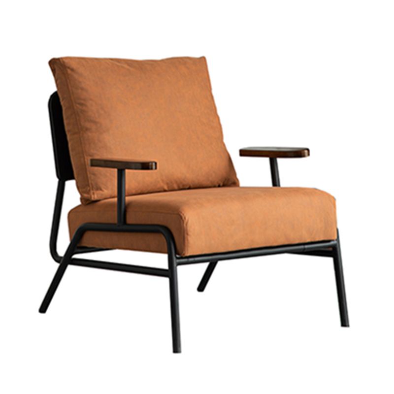 Industrial Solid Color Accent Armchair 30.3" Wide Arm Chair for Living Room