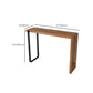 Indoor Contemporary Bar Dining Table Rectangle Shape Pine Wood Bar Table Clearhalo 'Bar Furniture' 'Bar Tables' 'bar_tables' 'furn' 'furn_bar_tables' 'Furniture' 'Kitchen & Dining Furniture' 1200x1200_eeef2c24-b484-41e4-959f-8ee02df232ae