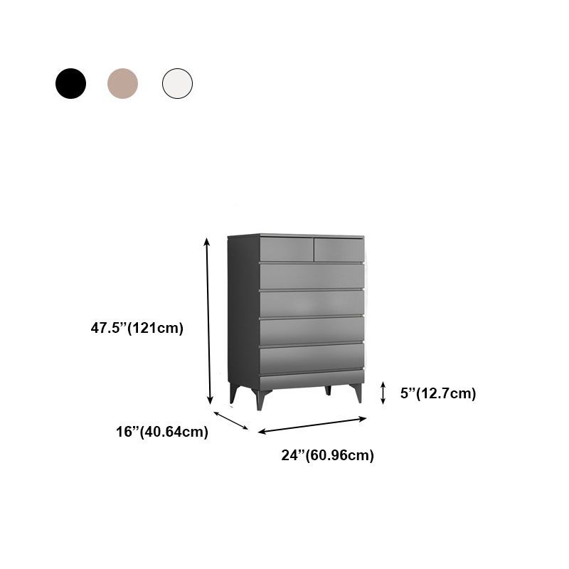 Cassettiera portaoggetti per camera da letto moderna in legno Engineer Wood con cassetto