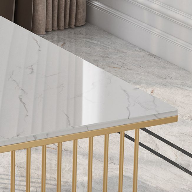 Glam 1/5/7 Pieces Dining Set Rectangle Stone Dining Table for Dining Room Clearhalo 'Dining Room Sets' 'Dining Tables & Seating' 'dining_room_set' 'furn' 'furn_dining_room_set' 'Furniture' 'furniture_dining_room_set' 'Kitchen & Dining Furniture' 1200x1200_eef463ca-9bce-4431-a13d-18b0cc138588