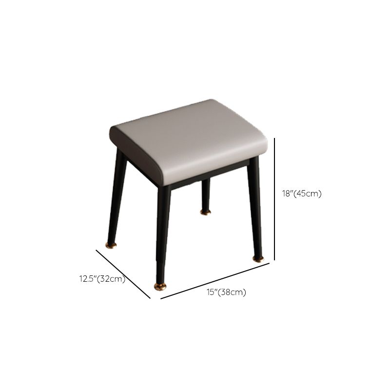 Contemporary Makeup Vanity Desk Stone Dressing Table with Drawer