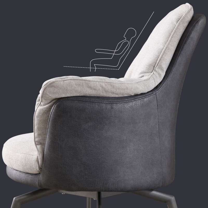Sedia da ufficio in stile moderno casa sedia a braccioless con 4 gambe