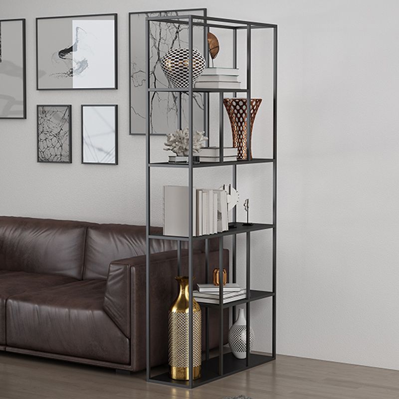 Minimalist Style Open Shelve Bookcase in Metal Material Shelves Clearhalo 'Bookcases' 'furn' 'furn_bookcases' 'Furniture' 'furniture_bookcases' 'kitchen' 'kitchen_bookcases' 'Living Room Furniture' 'Office Furniture' 1200x1200_eef8d6ec-0654-41ed-b73a-efc0c05b1d2d