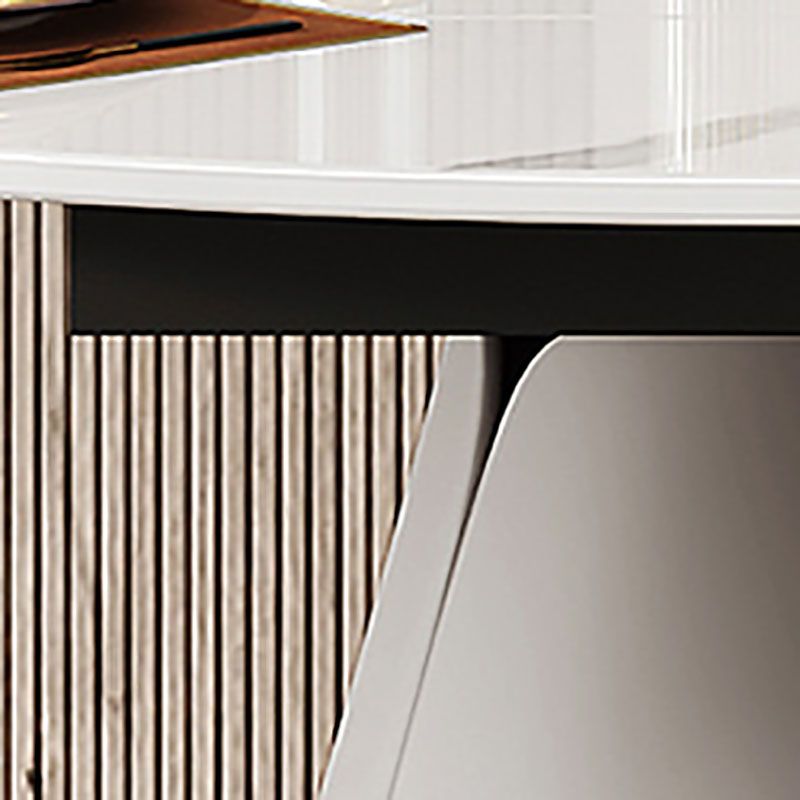Modern Dining Round Table Dining Sintered Stone Table for Restaurant Clearhalo 'Dining Tables & Seating' 'Dining Tables' 'dining_table' 'furn' 'furn_dining_table' 'Furniture' 'furniture_dining_table' 'Kitchen & Dining Furniture' 'kitchen' 'kitchen_dining_table' 1200x1200_eef9ab0f-00dd-4fb0-90d5-f4d23abb3004