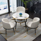 Contemporary MDF Standard Dining Table Round Shape Kitchen Dining Table with 3 Legs Base Clearhalo ' dining_table' 'Dining Tables & Seating' 'Dining Tables' 'furn' 'furn_dining_table' 'Furniture' 'furniture_dining_table' 'Kitchen & Dining Furniture' 'kitchen&dining_furn' 'kitchen' 'kitchen_dining_table' 1200x1200_eef9b99b-9409-43b4-9601-0a9fa20d8921