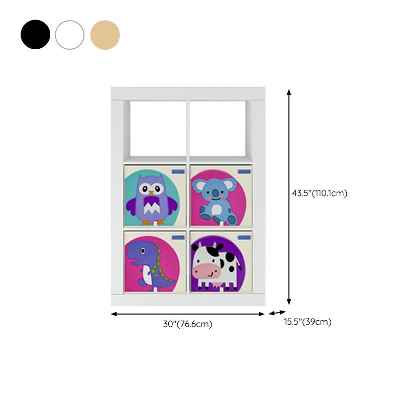 Engineered Wood Standard Bookshelf Modern Open Back Bookcase (Drawers not Included)