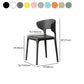 Minimalist Plastic Dining Armless Chair Colorful Wingback Side Chair Clearhalo 'Dining Chairs' 'Dining Tables & Seating' 'dining_chair' 'furn' 'furn_dining_chair' 'Furniture' 'furniture_dining_chair' 'Kitchen & Dining Furniture' 1200x1200_ef018e40-e57d-4023-95f5-2a844c0bae42