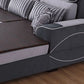 125.98" W √ó 70.87" D √ó 35.43" H High Back Square Arm Sectional with Slipcovered Clearhalo 'furn' 'furn_sectionals' 'Furniture' 'furniture_sectionals' 'Living Room Furniture' 'Sectionals' 1200x1200_ef05a6f9-b182-40c6-86aa-00eb2a48bb2c