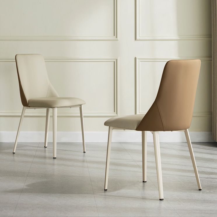 Moderne Stil Steinmöbel 5/7 PCs weiße Rechtecktisch mit Essstuhl