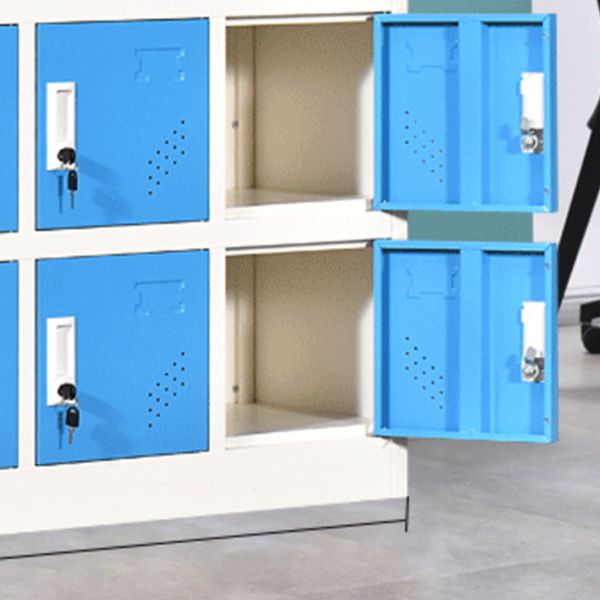 Armario de armario de metal de estilo contemporáneo para el hogar, 35.43 "D x 16.54" W x 39.37 "H