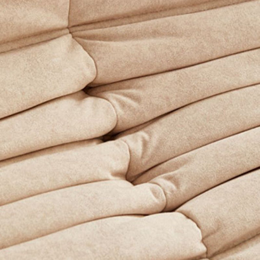 Moderni cuscini trapuntati soggiorno senza braccio sedute standard in legno