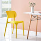 Stackable Plastic Home Side Chair Contemporary Open Back Dining Chair Clearhalo ' kitchen&dining_furn' 'Dining Chairs' 'Dining Tables & Seating' 'dining_chair' 'furn' 'furn_dining_chair' 'Furniture' 'furniture_dining_chair' 'Kitchen & Dining Furniture' 'kitchen' 1200x1200_ef090dcf-fd62-4e03-948e-d63c86181272
