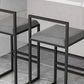 Modern Backrest Armless Counter Stool Iron Cafe Bar Stool with Velvet Cushion and Pedal Clearhalo 'Bar Furniture' 'Bar Stools' 'bar_stools' 'furn' 'furn_bar_stools' 'Furniture' 'furniture_bar_stools' 'Kitchen & Dining Furniture' 1200x1200_ef0959f3-2f91-412f-a387-fd601e4a4f6b