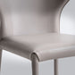Saddle Leather Designer Style Home Side Chair Matte Finish Wingback Dining Chair Clearhalo ' kitchen&dining_furn' 'Dining Chairs' 'Dining Tables & Seating' 'dining_chair' 'furn' 'furn_dining_chair' 'Furniture' 'furniture_dining_chair' 'Kitchen & Dining Furniture' 'kitchen' 1200x1200_ef0ceae4-6e45-4422-b991-2971458254e6