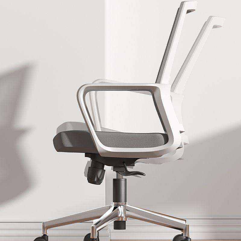 Modern Fixed Arms Conference Chair Mesh Seat and Back Chair for Office Clearhalo 'furn' 'furn_office_chair' 'Furniture' 'Office Chairs' 'Office Furniture' 'office_chair' 1200x1200_ef0e451f-d5e5-4849-8274-3f63c17034e2