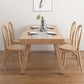 Modern 1/4/5/6 Pieces Dining Set with Solid Wood Table and Chairs Furniture Clearhalo 'Dining Room Sets' 'Dining Tables & Seating' 'dining_room_set' 'furn' 'furn_dining_room_set' 'Furniture' 'furniture_dining_room_set' 'Kitchen & Dining Furniture' 'kitchen&dining_furn' 'kitchen' 1200x1200_ef10bce7-8047-4eed-b2b8-53f0b59719f7