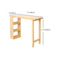 Rectangle Wood Top Counter Table 42-inch Height Simple Bar Table Clearhalo 'Bar Furniture' 'Bar Tables' 'bar_tables' 'furn' 'furn_bar_tables' 'Furniture' 'furniture_bar_tables' 'Kitchen & Dining Furniture' 1200x1200_ef10d34f-9fe3-4eca-964e-023736a4e546