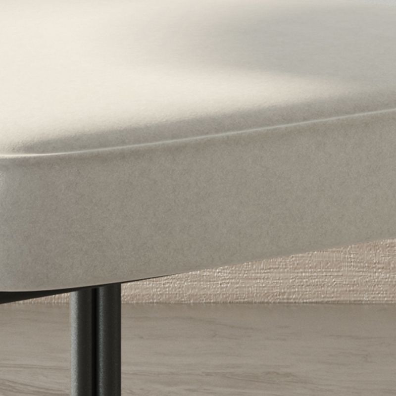 Minimalist Open Back Dining Side Chair Faux Leather Side Chair Clearhalo 'Dining Chairs' 'Dining Tables & Seating' 'dining_chair' 'furn' 'furn_dining_chair' 'Furniture' 'Kitchen & Dining Furniture' 1200x1200_ef14feea-9d7a-4284-bab2-3141d51933a9