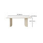 Glam Dining Table Set 1/4/5/6 Pieces with Wood Base Kitchen Furniture Set