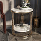 Glam Stone Accent Table Table Table