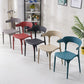 Contemporary Style Stackable Chair Open Back Kitchen Arm Chair with Plastic Legs Clearhalo 'Dining Chairs' 'Dining Tables & Seating' 'dining_chair' 'Furniture' 'furniture_dining_chair' 'Kitchen & Dining Furniture' 1200x1200_ef1bd9eb-45c8-42c6-af34-97a59472fc98