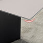 Metal Traditional Luxury Rectangular Table Sintered Stone Table for Kitchen Clearhalo ' dining_table' 'Dining Tables & Seating' 'Dining Tables' 'furn' 'furn_dining_table' 'Furniture' 'furniture_dining_table' 'Kitchen & Dining Furniture' 'kitchen&dining_furn' 'kitchen' 'kitchen_dining_table' 1200x1200_ef1c5d09-0974-4ced-91ba-8ae52bf3a6d2