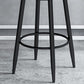 Modern Armless Backrest Counter Stool Iron Cafe Bar Stool with Velvet Cushion Clearhalo 'Bar Furniture' 'Bar Stools' 'bar_stools' 'furn' 'furn_bar_stools' 'Furniture' 'furniture_bar_stools' 'Kitchen & Dining Furniture' 1200x1200_ef1f1d05-3b87-4913-a600-d5a64a2a9b0b