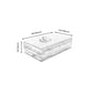 Modern Style Grey/white Slate Top Rectangular Coffee Table with Solid Wood Base Clearhalo 'Coffee & Accent Tables' 'Coffee Tables' 'coffee_tables' 'furn' 'furn_coffee_tables' 'Furniture' 'Living Room Furniture' 1200x1200_ef21f0bd-d1bf-4b0f-b71d-49515de28c2b