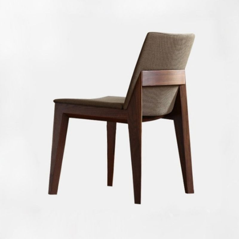 Solid Wood Armless Dining Chairs Upholstered Dining Accent Chair Clearhalo 'Dining Chairs' 'Dining Tables & Seating' 'dining_chair' 'furn' 'furn_dining_chair' 'Furniture' 'Kitchen & Dining Furniture' 1200x1200_ef23fad2-e3d9-491d-92a8-1321dcd08325