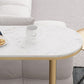 Modern 1/3 Pieces Bar Table Set Stone Counter Table with High Stools for Cafe Living Room Clearhalo 'Bar Furniture' 'furn' 'furn_home_bar_bar_sets' 'Furniture' 'Home Bars & Bar Sets' 'home_bar_bar_sets' 'Kitchen & Dining Furniture' 1200x1200_ef2491c1-d189-45a2-a258-1b6dccb521d2