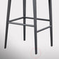 Contemporary Metal Counter Height Stools with Footrest Bar Stool in Silver Clearhalo 'Bar Furniture' 'Bar Stools' 'bar_stools' 'furn' 'furn_bar_stools' 'Furniture' 'Kitchen & Dining Furniture' 1200x1200_ef27c047-fbdb-42d7-a929-73a02eb686b5