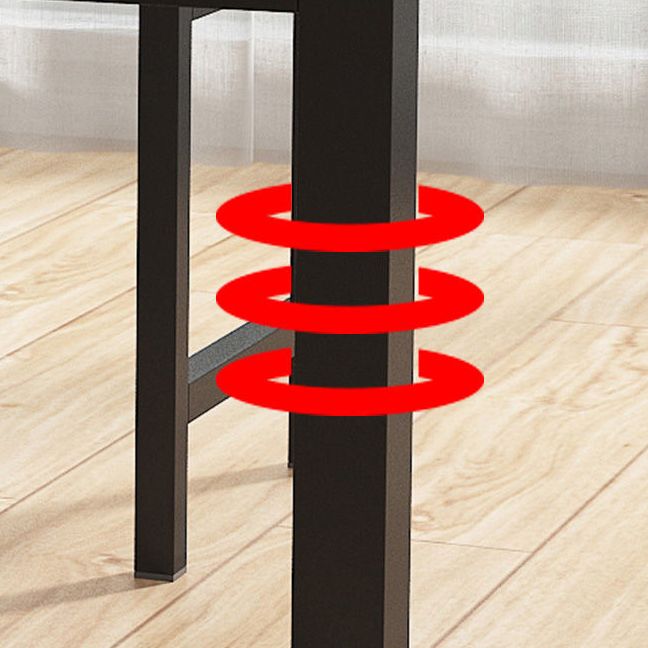 Modern Kitchen Dining Room Set with Wood Top and Double Pedestal Base Furniture for Home Use Clearhalo 'Dining Room Sets' 'Dining Tables & Seating' 'dining_room_set' 'furn' 'furn_dining_room_set' 'Furniture' 'furniture_dining_room_set' 'Kitchen & Dining Furniture' 'kitchen&dining_furn' 'kitchen' 1200x1200_ef2b4112-7ab7-407f-813d-5502c5673632