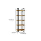 Metal Etagere Bookcase Contemporary Open Back Book Shelf for Home Office Clearhalo 'Bookcases' 'furn' 'furn_bookcases' 'Furniture' 'furniture_bookcases' 'Office Furniture' 1200x1200_ef2ba5f7-9b14-4ba2-a7b4-1d3993b5d13e