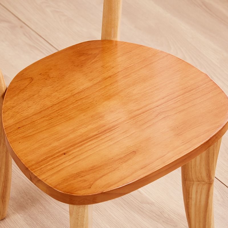 Traditional Style Rubberwood Chair Dining Room Open Back Side Chairs Set Clearhalo ' kitchen&dining_furn' 'Dining Chairs' 'Dining Tables & Seating' 'dining_chair' 'furn' 'furn_dining_chair' 'Furniture' 'furniture_dining_chair' 'Kitchen & Dining Furniture' 'kitchen' 1200x1200_ef2dfd66-4d72-449b-b656-3ef1a4caafbe