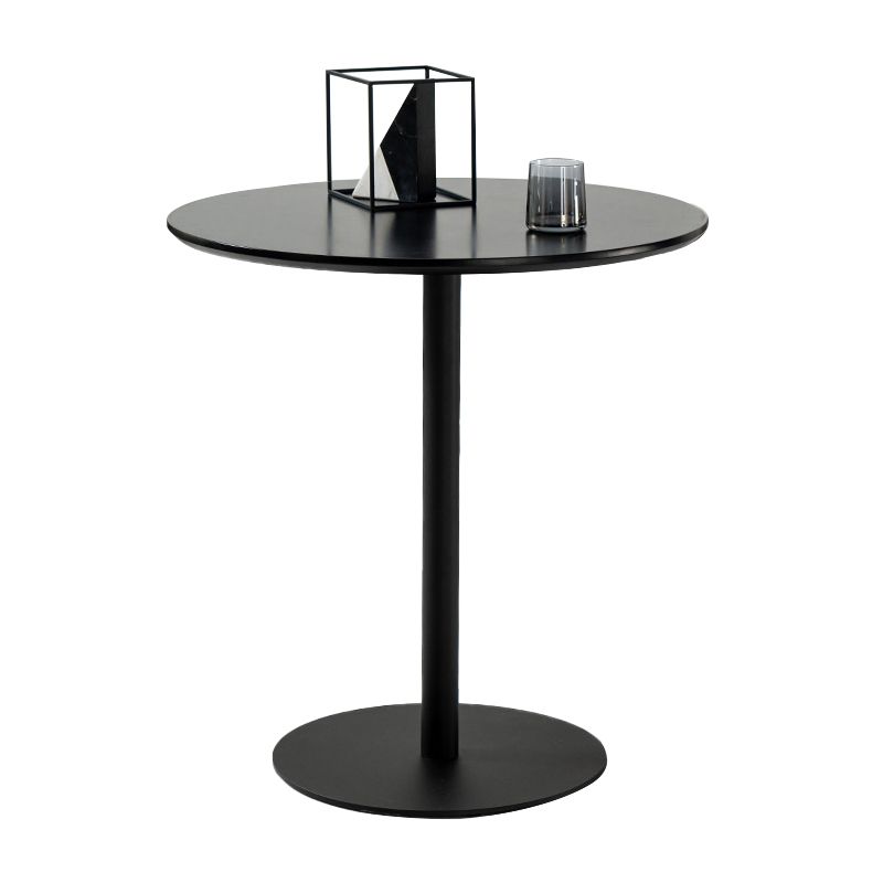 Round Pedestal Dinette Table Simplicity Style Dining Site Table for Home Use Clearhalo ' dining_table' 'Dining Tables & Seating' 'Dining Tables' 'furn' 'furn_dining_table' 'Furniture' 'furniture_dining_table' 'Kitchen & Dining Furniture' 'kitchen&dining_furn' 'kitchen' 'kitchen_dining_table' 1200x1200_ef2e67c4-0553-4e63-bad3-aabb3c3940d1