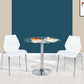 Modern Style Glass Kitchen Dining Table Round Table with Tulip Base for Home Use Clearhalo ' dining_table' 'Dining Tables & Seating' 'Dining Tables' 'furn' 'furn_dining_table' 'Furniture' 'furniture_dining_table' 'Kitchen & Dining Furniture' 'kitchen&dining_furn' 'kitchen' 'kitchen_dining_table' 1200x1200_ef33365a-74d7-494a-836c-c1ae4af93110