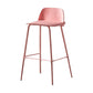 Contemporary Plastic Seats Macron Barstool Metal 4 Legs Bar Stool for Indoor Set of 2 Clearhalo 'Bar Furniture' 'Bar Stools' 'bar_stools' 'furn' 'furn_bar_stools' 'furniture_bar_stools' 'Kitchen & Dining Furniture' 'kitchen&dining_furn' 'kitchen' 'kitchen_furn' Furniture' 1200x1200_ef3693ef-c6b6-4088-aa7c-e0a47201d8d5