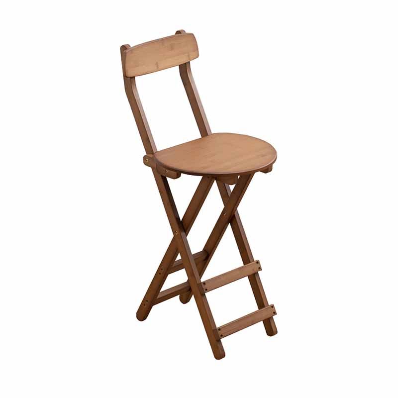 Nordic Style Armless Wood Barstools Folding Bar Stools, 1 Piece Clearhalo 'Bar Furniture' 'Bar Stools' 'bar_stools' 'furn' 'furn_bar_stools' 'furniture_bar_stools' 'Kitchen & Dining Furniture' 'kitchen&dining_furn' 'kitchen' 'kitchen_furn' Furniture' 1200x1200_ef3aee85-01e1-4faa-8eb8-c7b04927509c