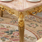 Solid Wood Victorian Rectangular Table Marble Top Table with 4 Wood Legs Clearhalo ' dining_table' 'Dining Tables & Seating' 'Dining Tables' 'furn' 'furn_dining_table' 'Furniture' 'furniture_dining_table' 'Kitchen & Dining Furniture' 'kitchen&dining_furn' 'kitchen' 'kitchen_dining_table' 1200x1200_ef3e3d67-531a-4da5-ab63-2dc32826aa7e