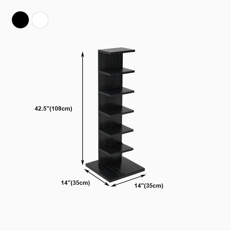 13.78"W Bookcase Contemporary Style Invisible Bookshelf for Home Office Clearhalo 'Bookcases' 'furn' 'furn_bookcases' 'Furniture' 'Office Furniture' 1200x1200_ef4442fe-507a-47f8-a2d4-82d81d15e77d