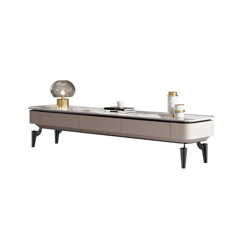 4 Legs Cocktail Table Modern Rectangle Single Coffee Table with 4 Drawers Clearhalo 'Coffee & Accent Tables' 'Coffee Tables' 'coffee_tables' 'furn' 'furn_coffee_tables' 'Furniture' 'Living Room Furniture' 1200x1200_ef44ba37-3ba8-4033-a45e-3e67f172ae49