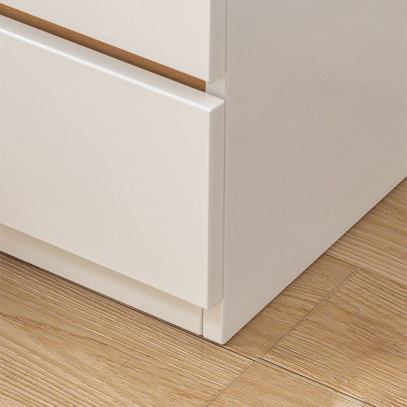 15.7 "/23.6" lang nachtkastje vaste kleur houten nachtstandaard met laden