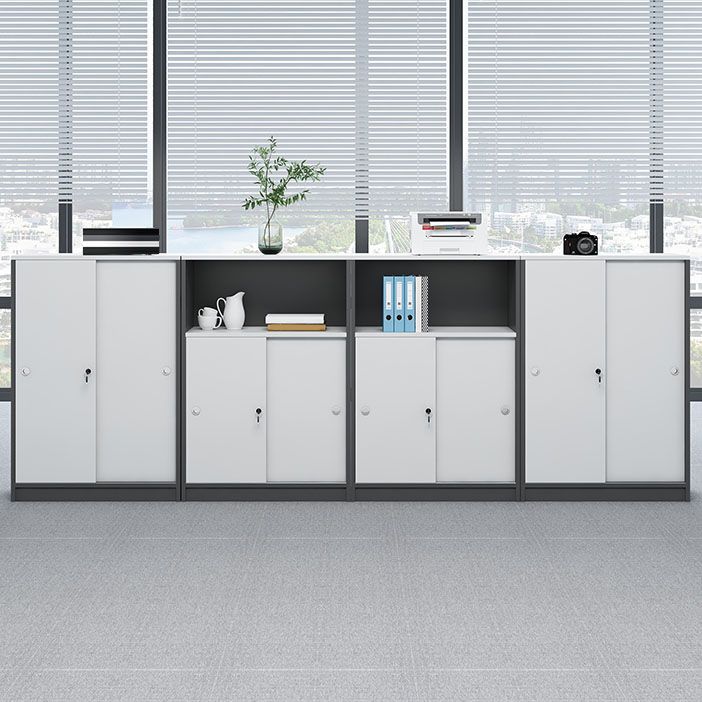 Mobile scandinavo in legno con blocco e archiviazione