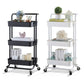 2/3/4-Shelf Modern Etagere Bookshelf with Steel Frame Plastic Bookshelf Clearhalo 'Bookcases' 'furn' 'furn_bookcases' 'Furniture' 'furniture_bookcases' 'kitchen' 'kitchen_bookcases' 'Living Room Furniture' 'Office Furniture' 1200x1200_ef48e20c-4110-46db-96fb-100a3e816178