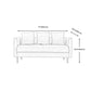 Sofa with 3 Pillows 3 Seater Polish Finish Seating for Bonus Room Clearhalo 'Furniture' 'furniture_sofas' 'kitchen' 'kitchen_sofas' 'Living Room Furniture' 'Sofa' 'sofas' 1200x1200_ef577b8d-8907-4c96-832f-3834b282a969