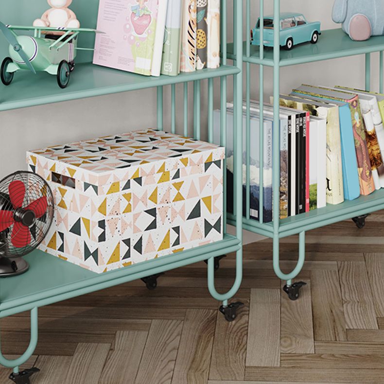 Contemporary Metal Bookshelf Standard Shelves Included Bookcase Clearhalo 'Bookcases' 'furn' 'furn_bookcases' 'Furniture' 'Office Furniture' 1200x1200_ef57efc6-6210-4280-8991-f9db4f8503c1